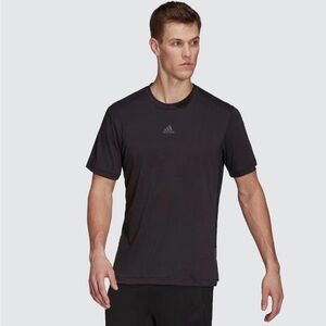 NWOT Adidas Men's Black Aeroready Yoga T Shirt